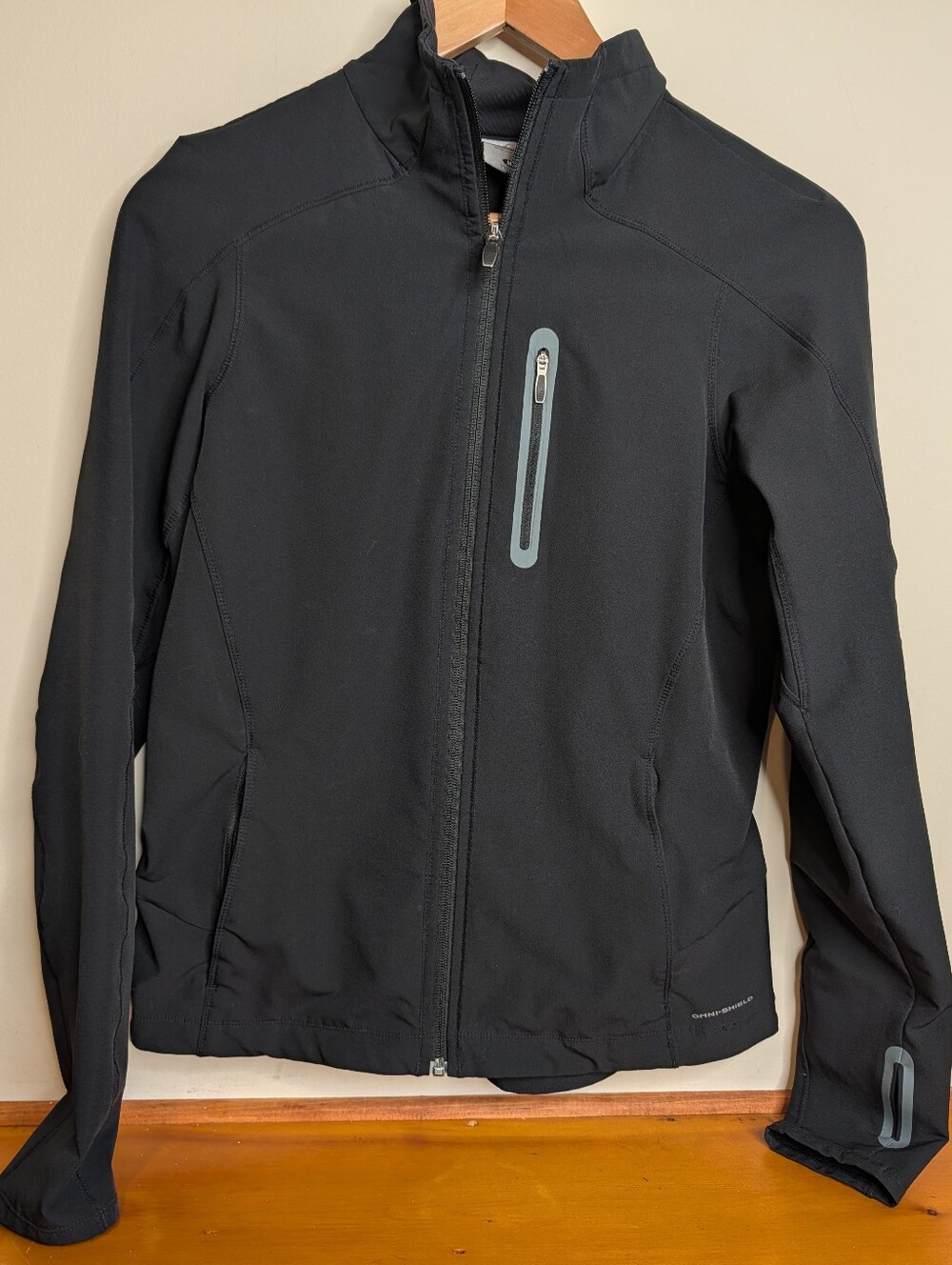 Columbia Titanium Omni-Shield Softshell Jacket Black Full Zip Women's M